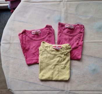 3 Tee-shirts