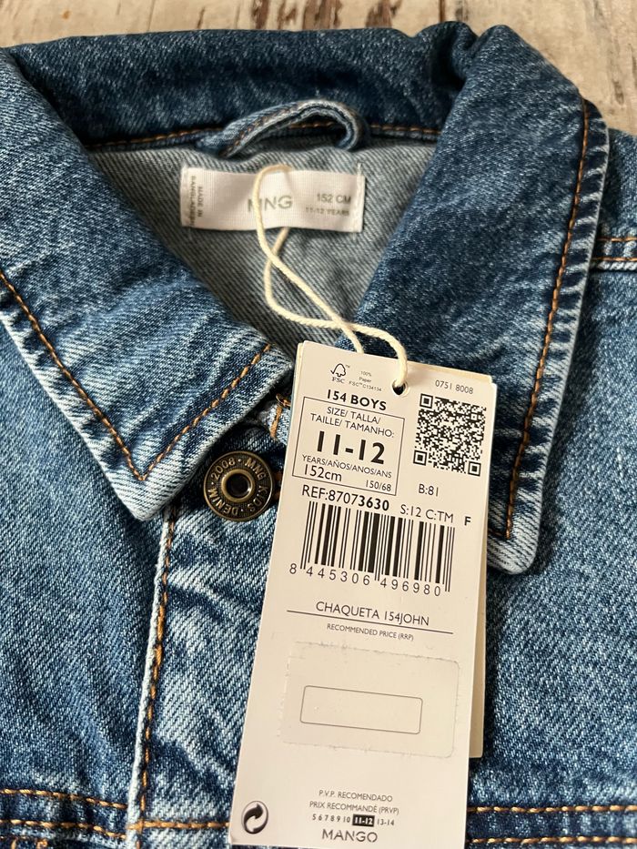 Veste en jean Mango - photo numéro 4