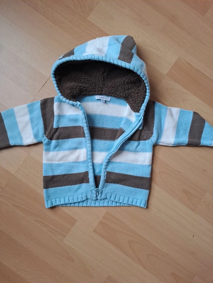 Gilet 6mois #inextenso