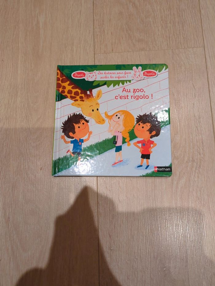Livre au zoo c'est rigolo édition Nathan