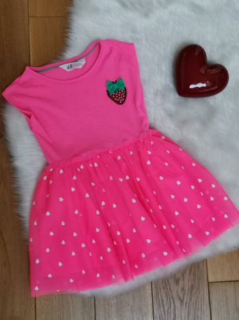 Jolie Petite robe Fraise 🍓 pour Fête Anniversaire