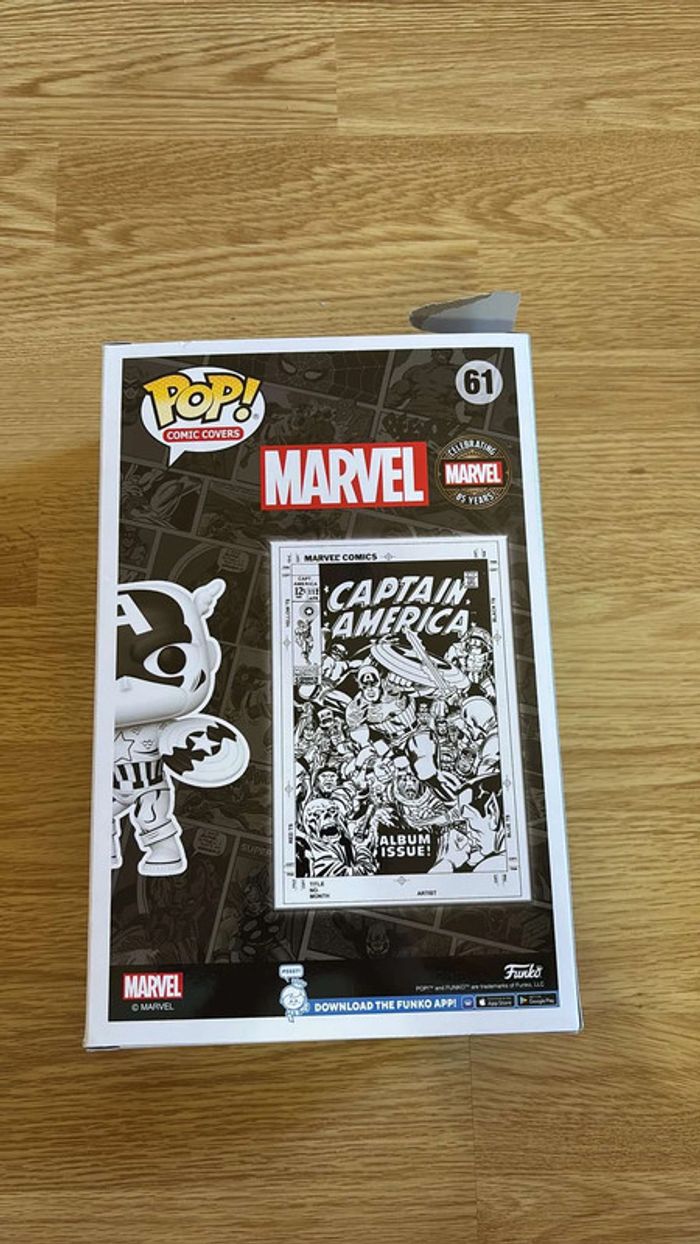 Funko Pop 61 Captain America - photo numéro 3