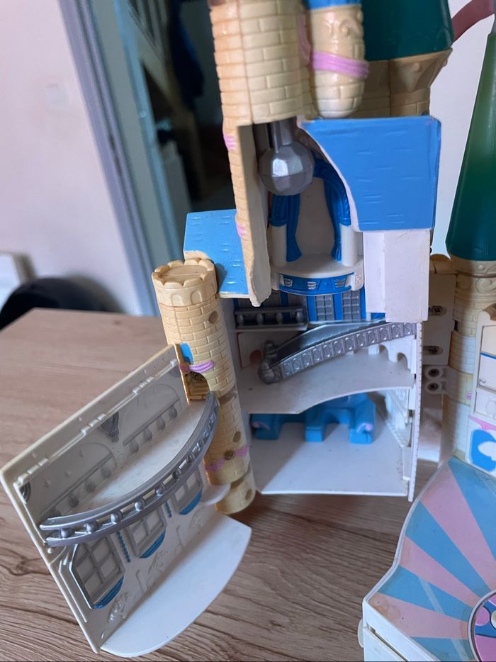 Chateau polly pocket vintage disney cendrillon - photo numéro 5