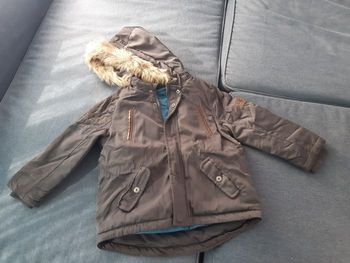 Parka chaude garçon, 3 en 1: automne - hiver