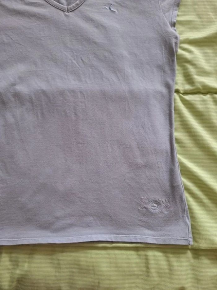 DON  Tee-shirt femme gris taille M Décathlon - photo numéro 4