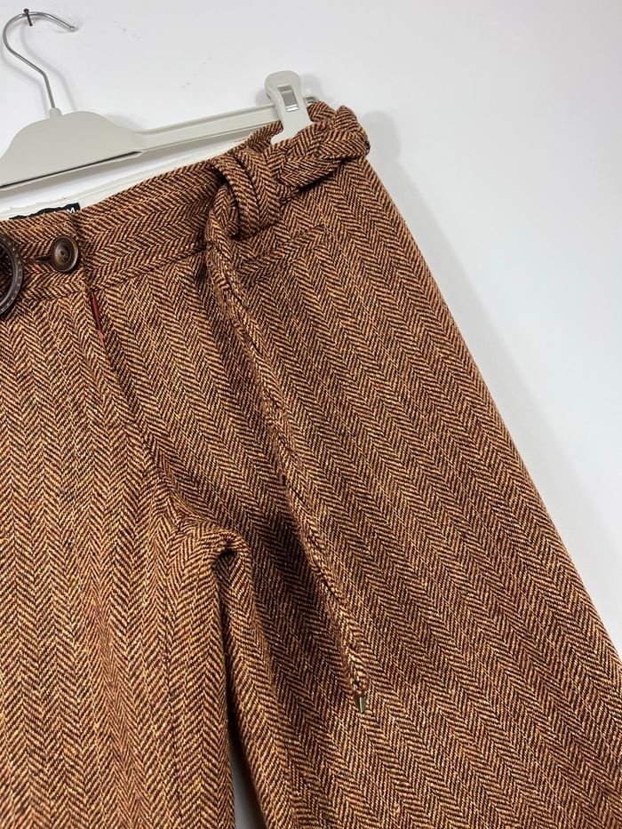 Pantalon large marron H&M taille M 38 - photo numéro 4