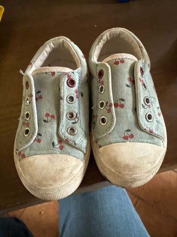 Baskets toile verbaudet