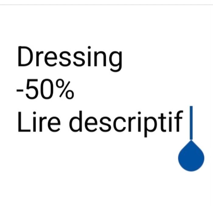 - 50%dressing vêtements.....