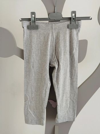 Legging court gris Palomino taille 7 ans