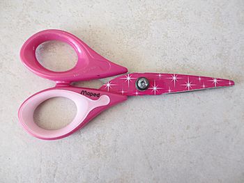 Ciseaux enfant rose/fuchsia Maped 13,5 cm