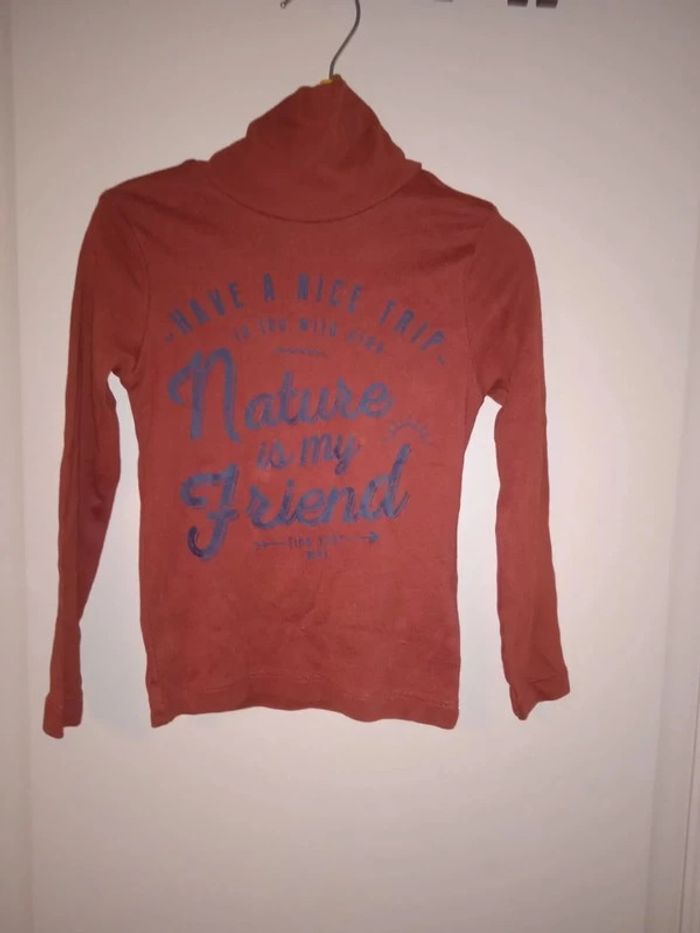 Haut à col roulé 4 ans