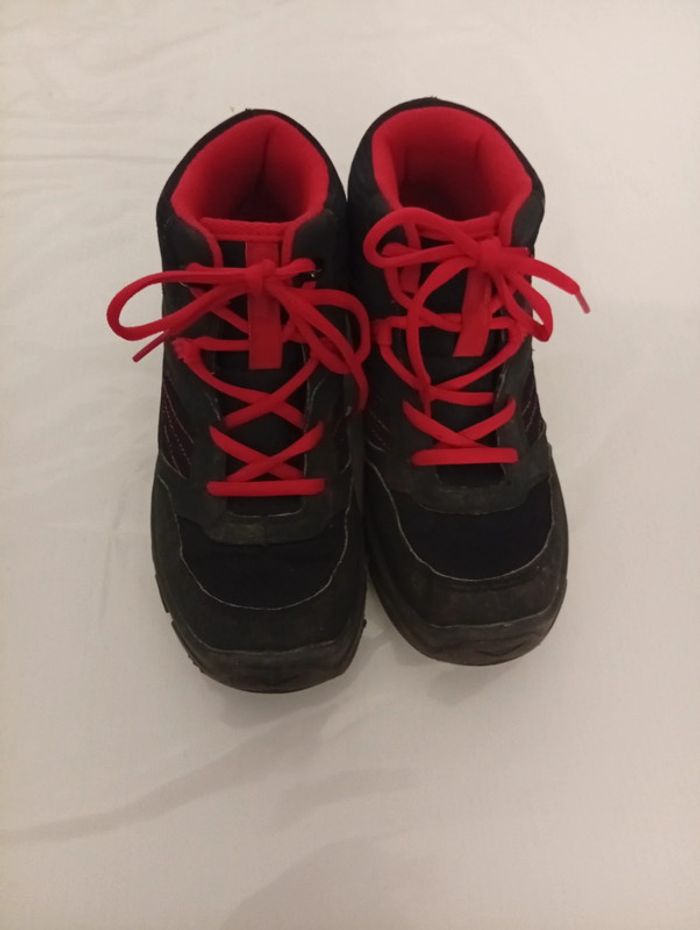 Chaussures de randonnée enfant avec lacets MH100 - photo numéro 2