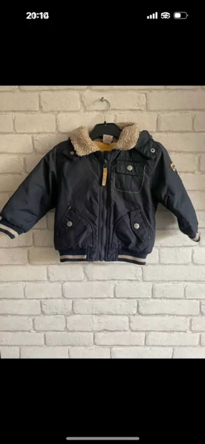Manteau  C&A taille 24 mois