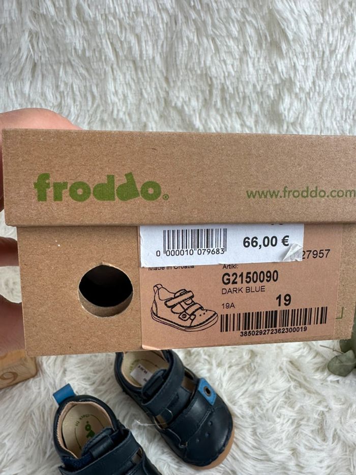Paire de sandales bleu Froddo taille 19 - photo numéro 5