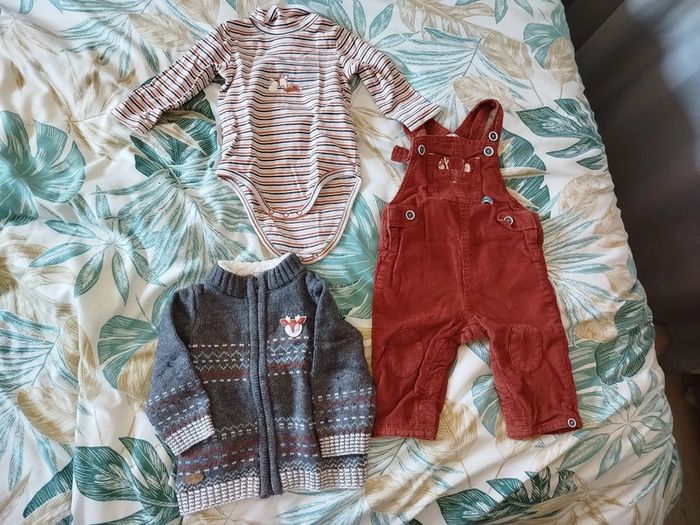 Ensemble 3 pièces T 6 mois