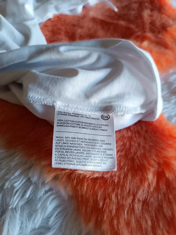 Tshirt manches courtes évasées plumes 🪶 T. XL _ Clockhouse - photo numéro 9