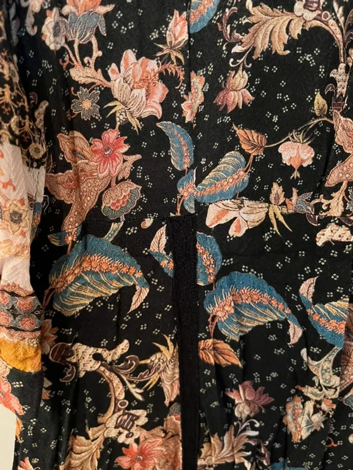 Robe longue Desigual – Taille 38 – Motif fleuri - photo numéro 4
