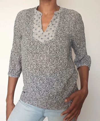 Chemisier gris Etam T38