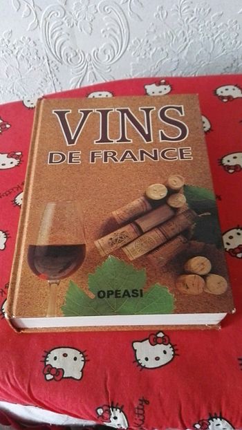 Livre «vins de france»