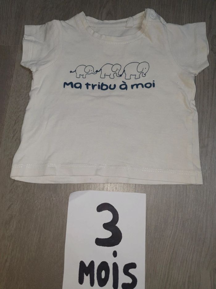 Maillot t-shirt 3mois