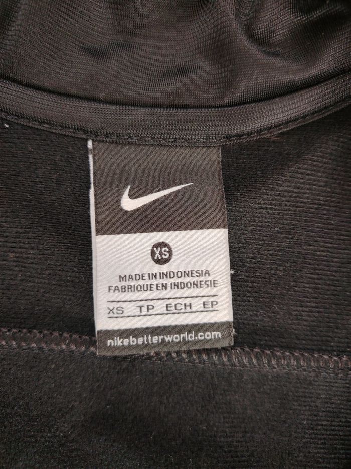 Veste zippée Nike Vintage - Bleu Marine & Blanc T xs - photo numéro 4