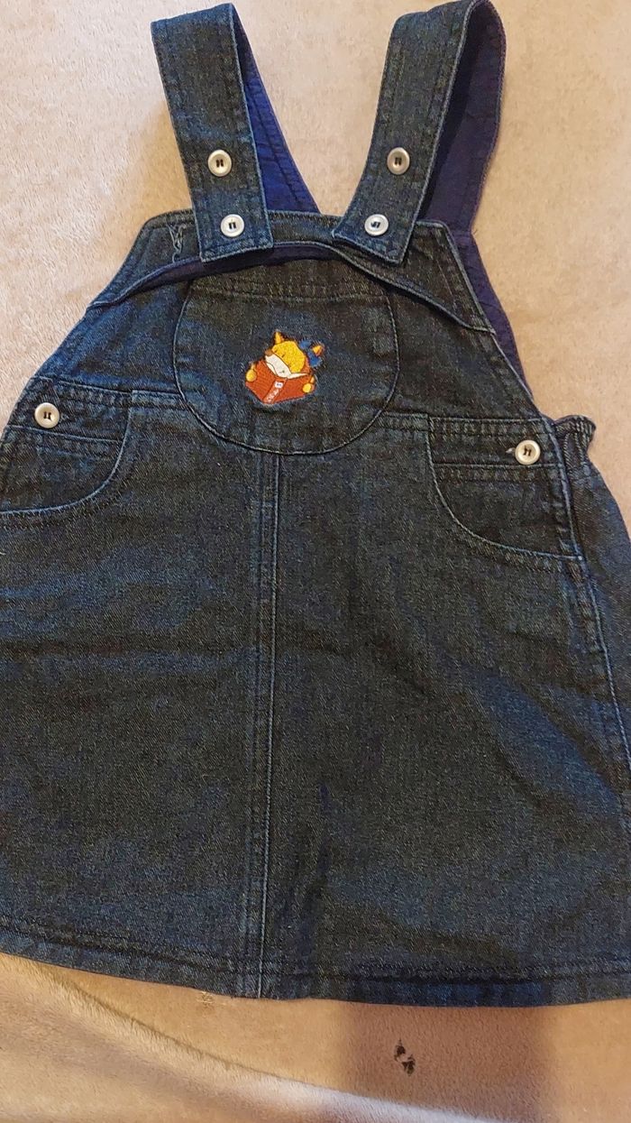 Robe en jean fille