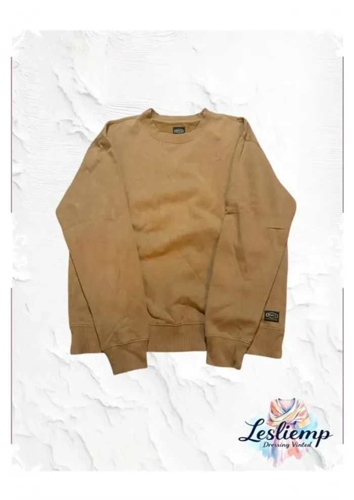 Sweat-shirt camel RVCA – Taille S - photo numéro 2
