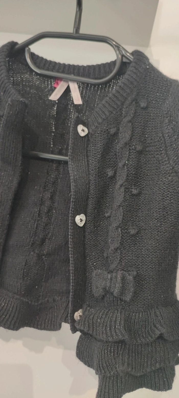 Gilet boléro noir - photo numéro 2