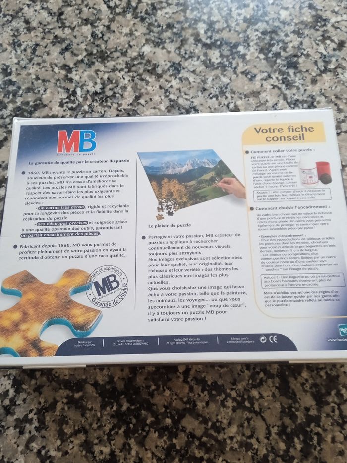 Puzzle 500 pièces. 500 x340 mm. État neuf. Encore emballé - photo numéro 3