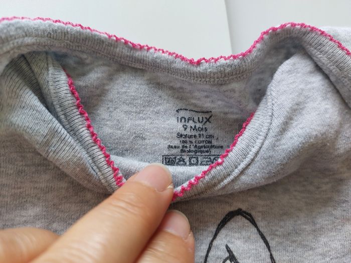 Lot 5 bodies 9 mois - photo numéro 5