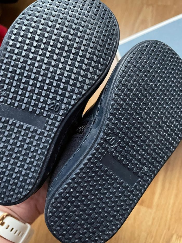 Boots Jacadi fourrées P. 20 marine neuve - photo numéro 3