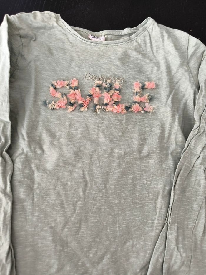 T-shirt manches longues 10 ans - photo numéro 2