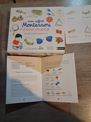 Mon coffret Montessori d'éveil musical Nathan 