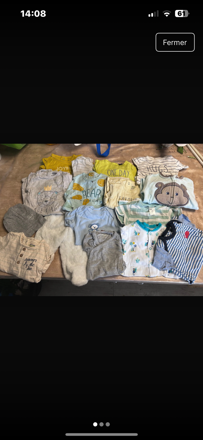 Lot bébé 1 mois