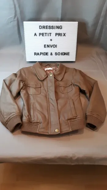 Veste similicuir