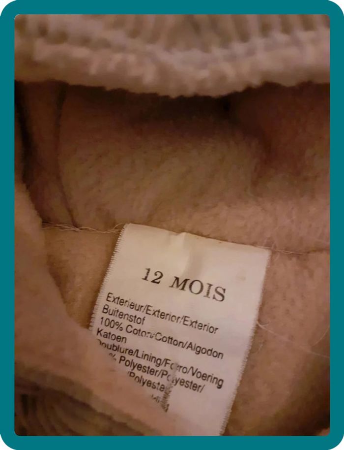 Lot 7 pièces 12 mois - photo numéro 5