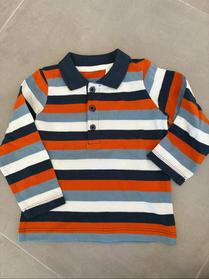 Polo rayé