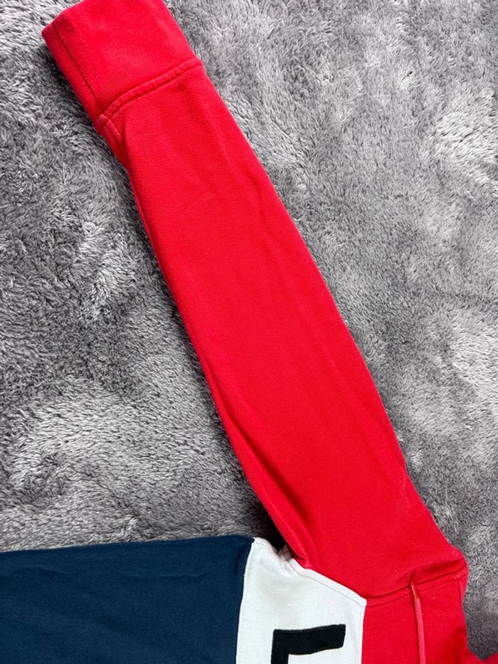 Sweat à Capuche Levi’s 100% coton Rouge, Blanc et Bleu Marine Taille S - photo numéro 11