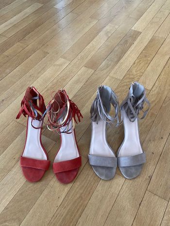 Lot de 2 paires de chaussures à talons