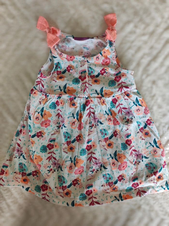 Robe body intégré fleurie Sergent Major 9 mois