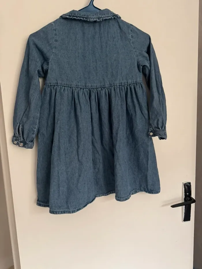 Robe en jean bleu fille - photo numéro 4