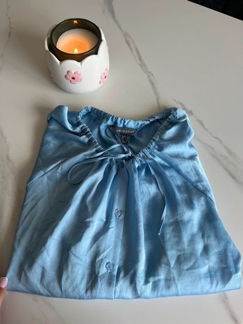 Blouse fluide bleu