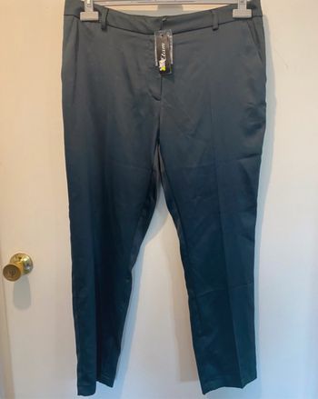 pantalon tailleur satin Etam neuf 44