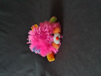 Peluche Puffling Popples rose et bleu Mattel 1986