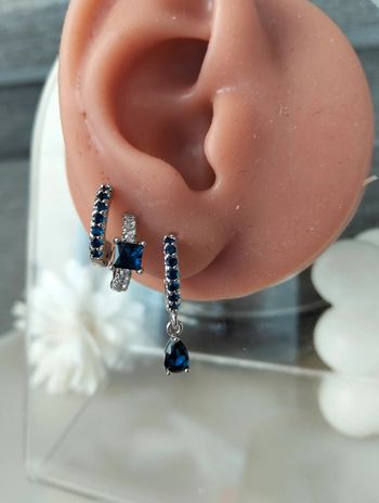 Composition MNpMNcMNs (6 unités) en acier inoxydable marine et argenté