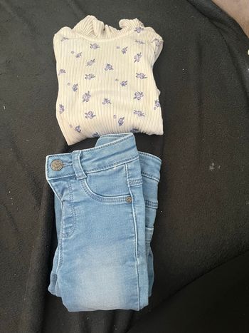 Jean et body long 