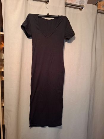 Magnifique robe longue  femme manche courte