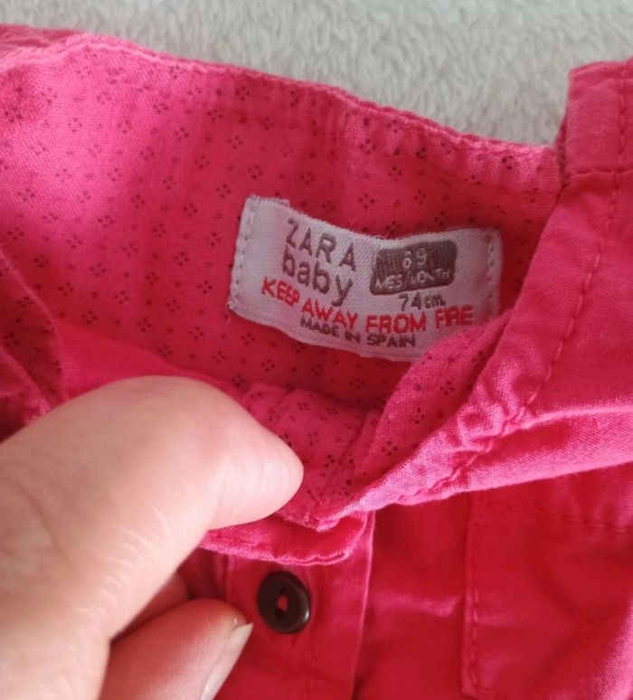 Très belle robe Zara Baby 6/9mois - photo numéro 4
