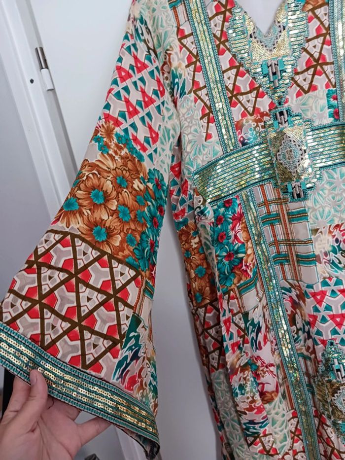 Robe de soirée à motif Taille L 40 - photo numéro 3