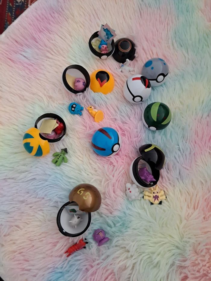 Lot de pokeball pokemon